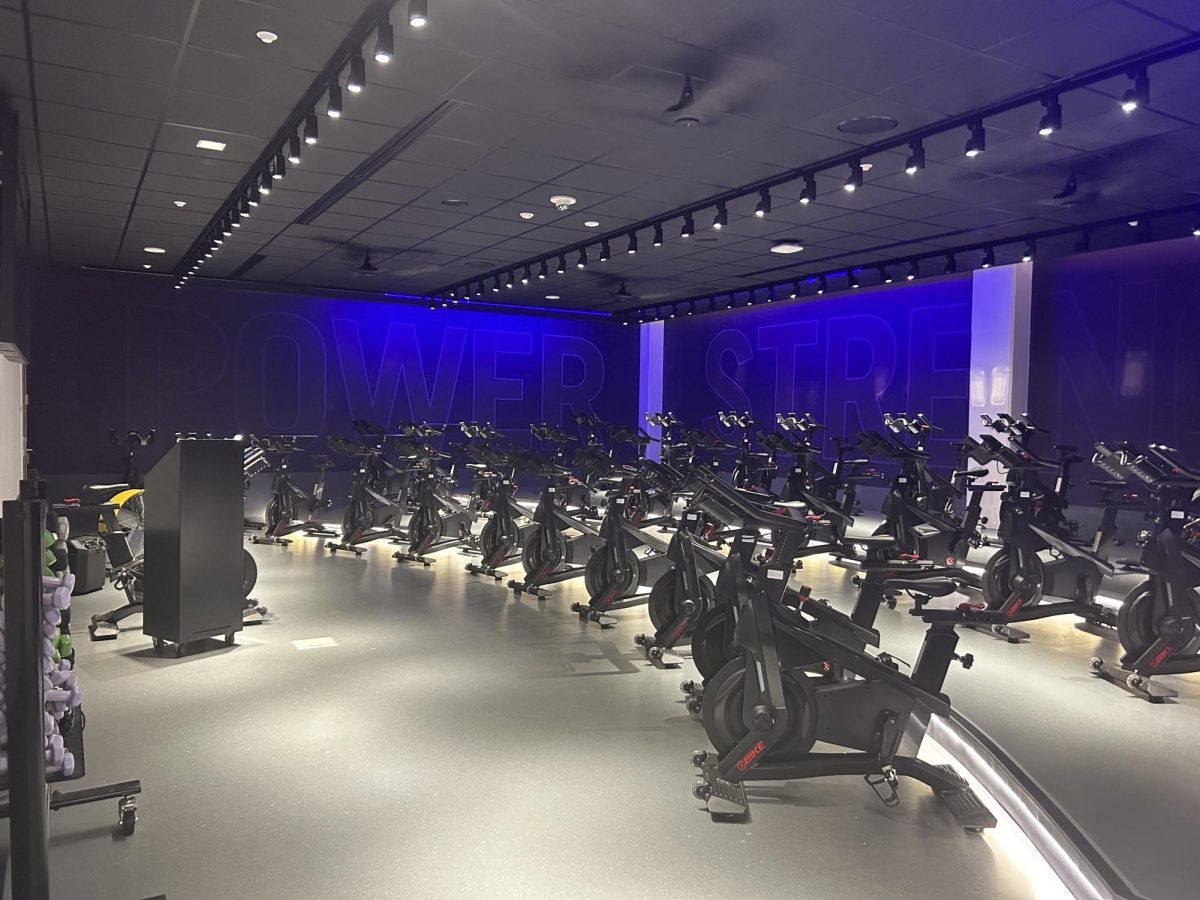 Clemson University Cycling Room