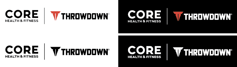 Core Throwdown Lockup Logos2
