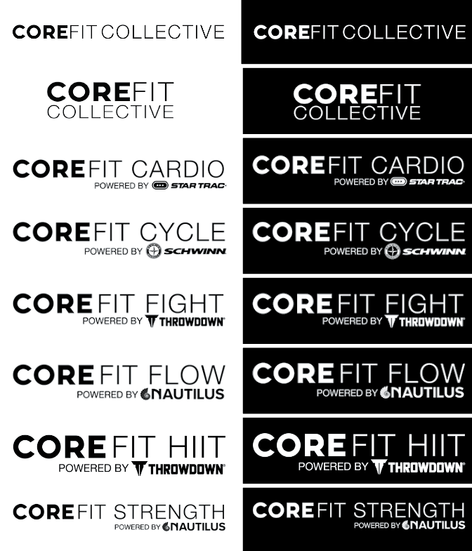 CoreFit Collective Logos2
