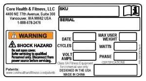 located on the rear frame