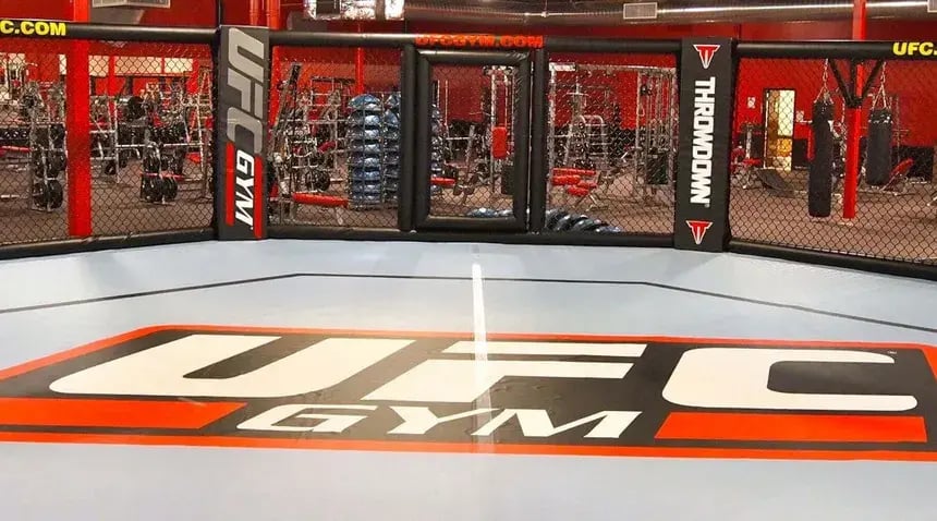 UFC-GYM-Throwdown Cage
